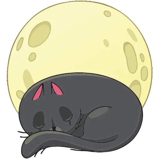 😴 Эмодзи «Мисти» для Telegram
