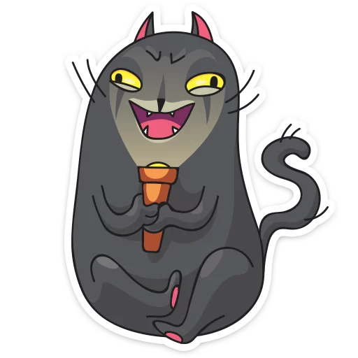 😈 Стикер «Мисти» для Telegram