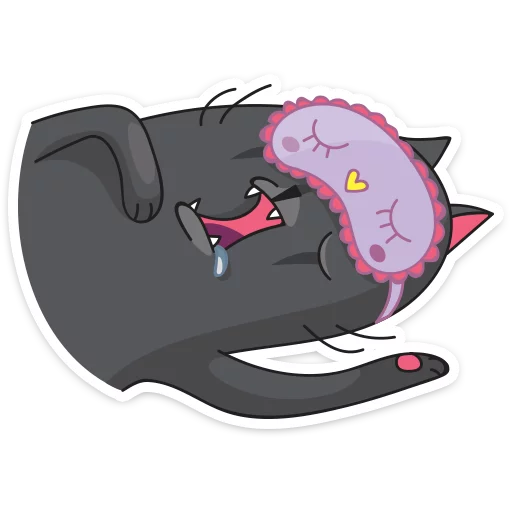 😴 Стикер «Мисти» для Telegram
