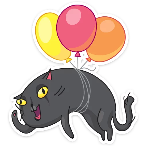 🎈 Стикер «Мисти» для Telegram