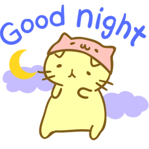 🌙 Стикер «Kitty March Band» для Telegram
