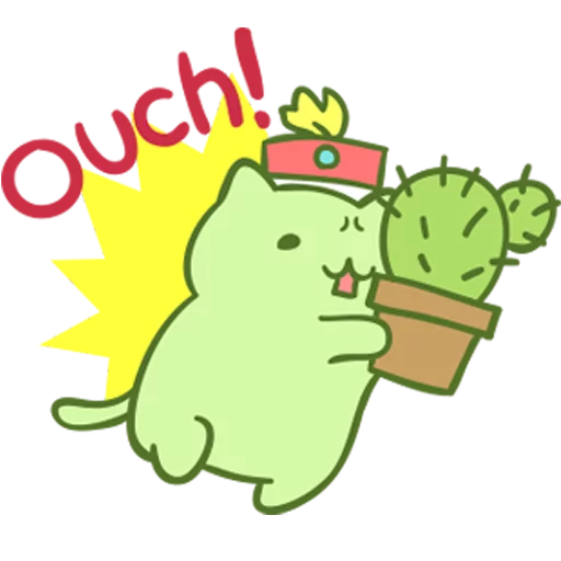 🌵 Стикер «Kitty March Band» для Telegram