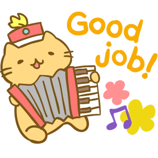 🎹 Стикер «Kitty March Band» для Telegram