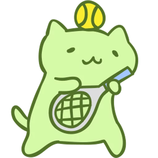 🎾 Стикер «Kitty March Band» для Telegram