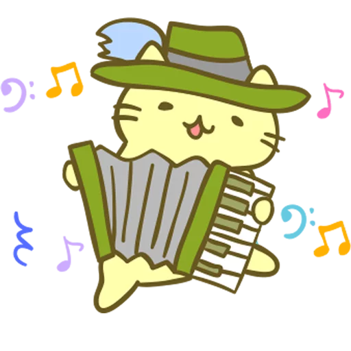 🎶 Стикер «Kitty March Band» для Telegram