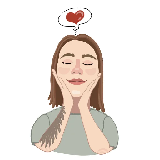 ❤ Стикер «Митрошина» для Telegram