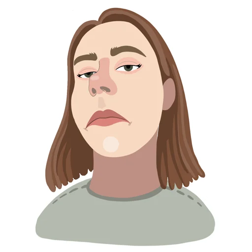 😒 Стикер «Митрошина» для Telegram