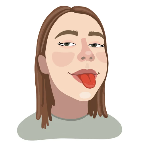 😛 Стикер «Митрошина» для Telegram