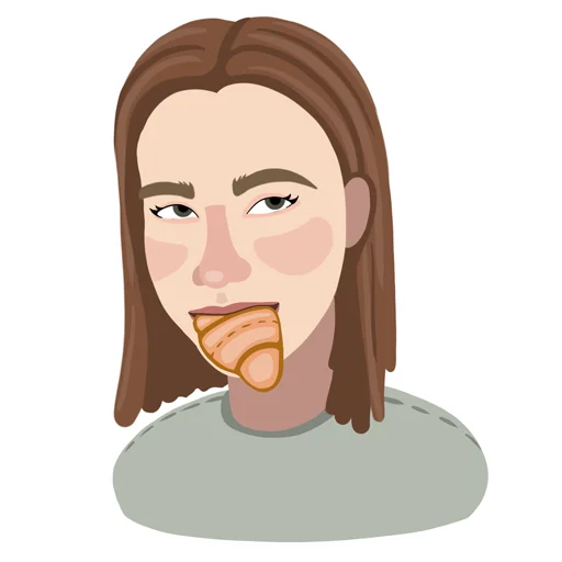 🍪 Стикер «Митрошина» для Telegram