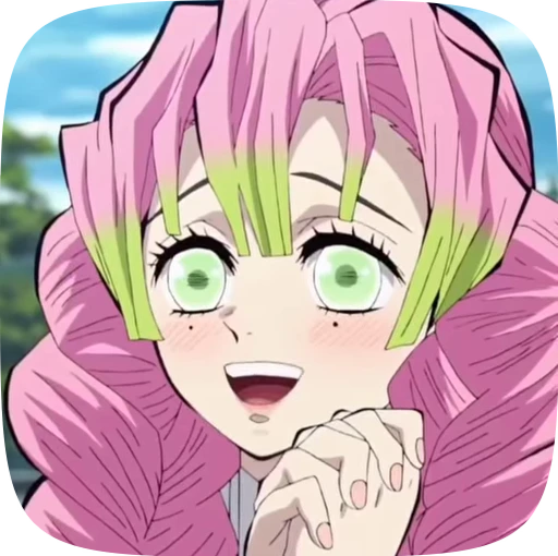 🍡 Стикер «Mitsuri Kanroji» для Telegram