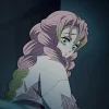 😞 Эмодзи «Mitsuri Kanroji» для Telegram