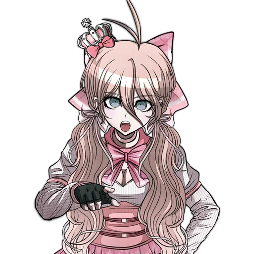 👸 Стикер «Miu Iruma Миу Ирума» для Telegram