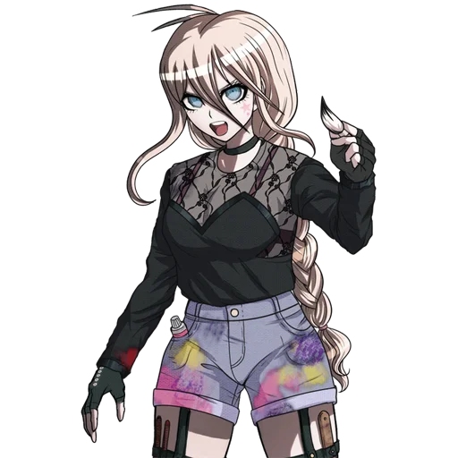 👩‍🎨 Стикер «Miu Iruma Миу Ирума» для Telegram