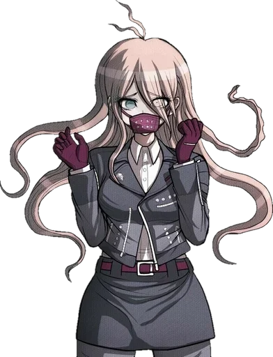 😷 Стикер «Miu Iruma Миу Ирума» для Telegram