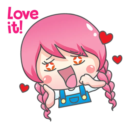 😍 Стикер «miwaXkeichan» для Telegram