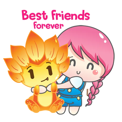 👫 Стикер «miwaXkeichan» для Telegram