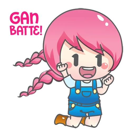 💪 Стикер «miwaXkeichan» для Telegram