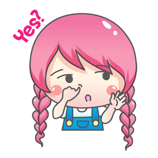 ☺ Стикер «miwaXkeichan» для Telegram