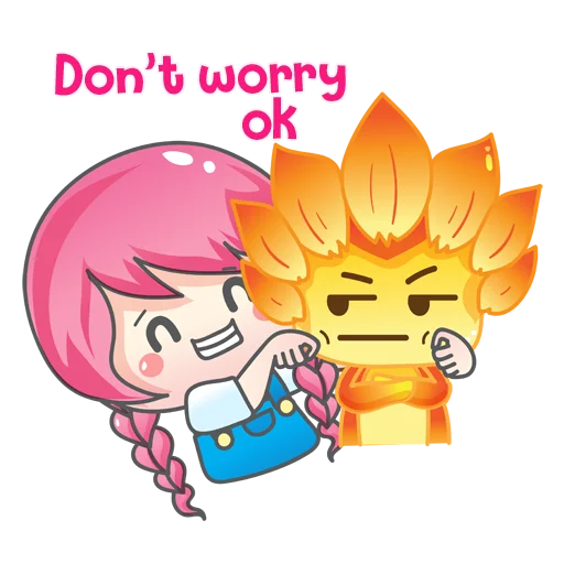 😉 Стикер «miwaXkeichan» для Telegram