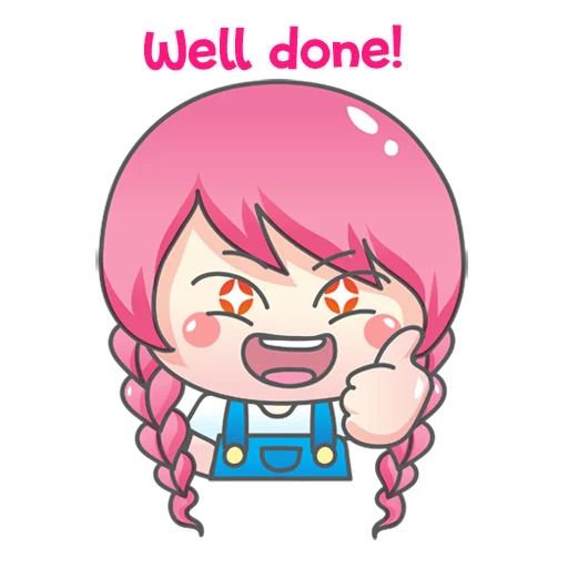 👍 Стикер «miwaXkeichan» для Telegram