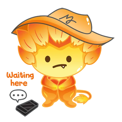 👂 Стикер «miwaXkeichan» для Telegram