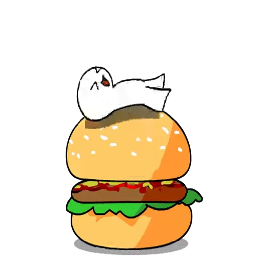 🍔 Стикер «CrazyMix» для Telegram