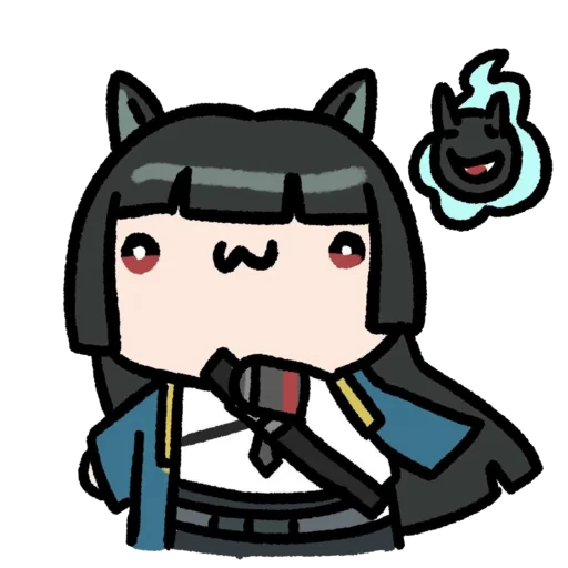 Стикерпак Hoshimi Miyabi для Telegram — скачать