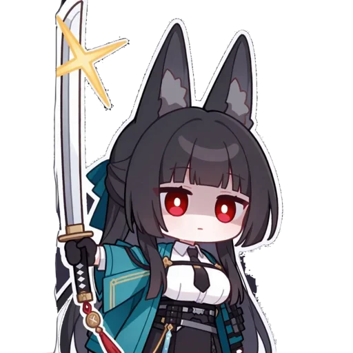 😈 Стикер «Hoshimi Miyabi» для Telegram