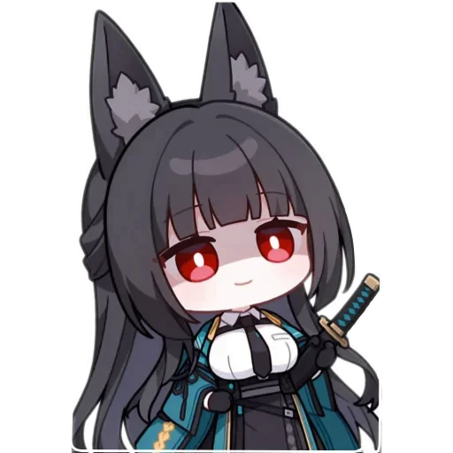 😉 Стикер «Hoshimi Miyabi» для Telegram