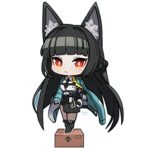 😼 Стикер «Hoshimi Miyabi» для Telegram