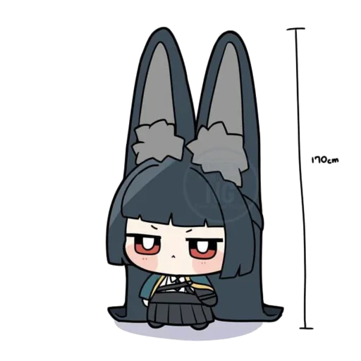 🤏 Стикер «Hoshimi Miyabi» для Telegram