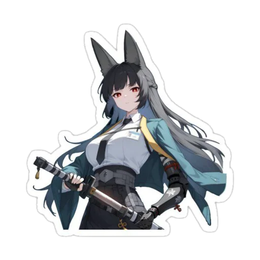 🫤 Стикер «Hoshimi Miyabi» для Telegram