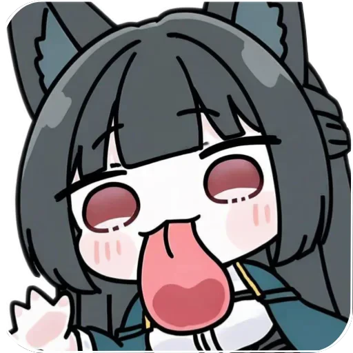 😋 Стикер «Hoshimi Miyabi» для Telegram
