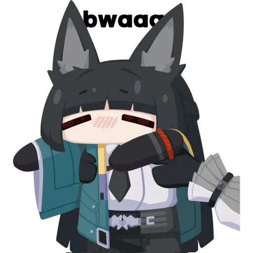 🙂‍↔️ Стикер «Hoshimi Miyabi» для Telegram