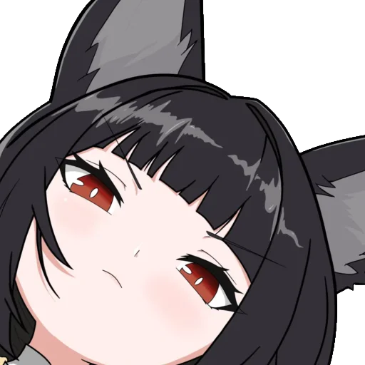 😑 Стикер «Chibi Miyabi» для Telegram