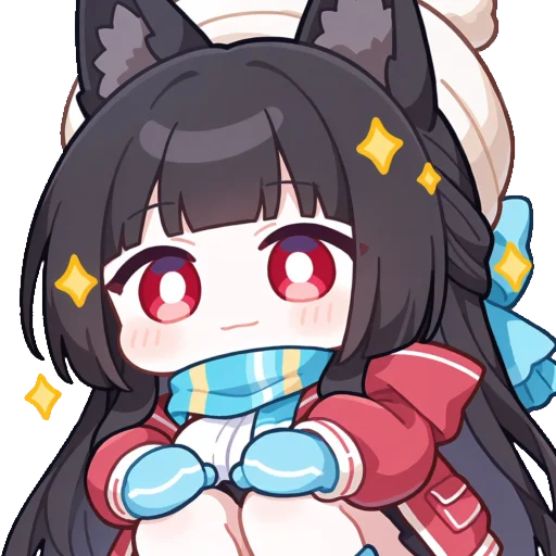 ✨ Стикер «Chibi Miyabi» для Telegram
