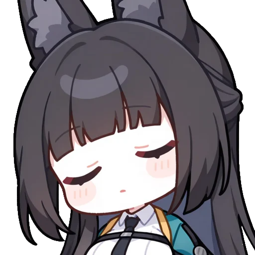 😪 Стикер «Chibi Miyabi» для Telegram
