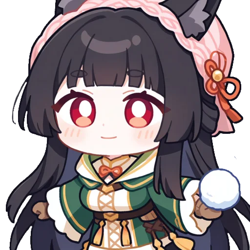 ❄️ Стикер «Chibi Miyabi» для Telegram