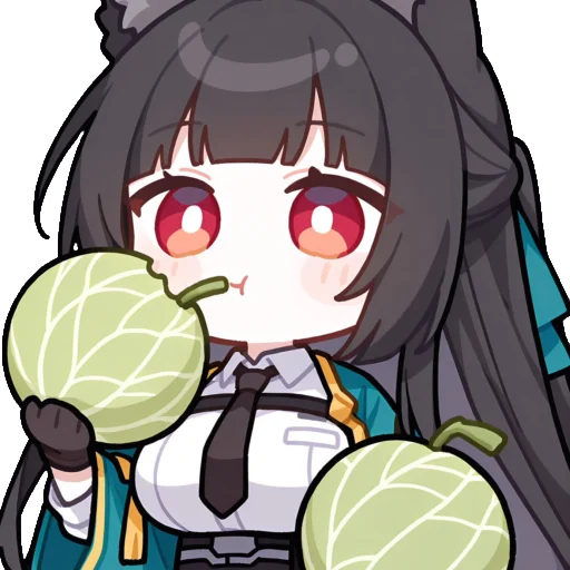 ❤️ Стикер «Chibi Miyabi» для Telegram