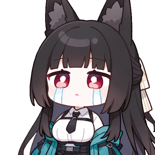 😭 Стикер «Chibi Miyabi» для Telegram