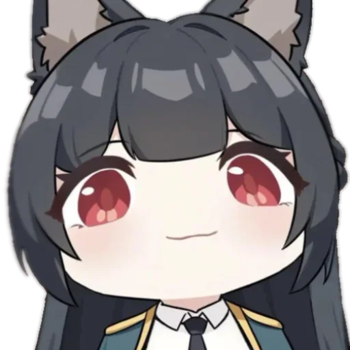 Стикерпак Chibi Miyabi для Telegram