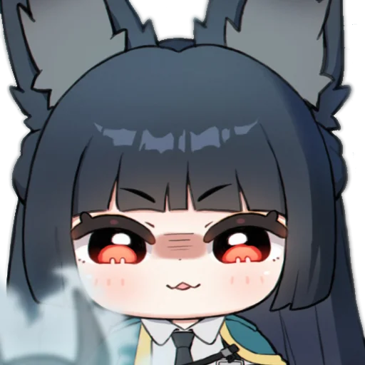 😈 Стикер «Chibi Miyabi» для Telegram
