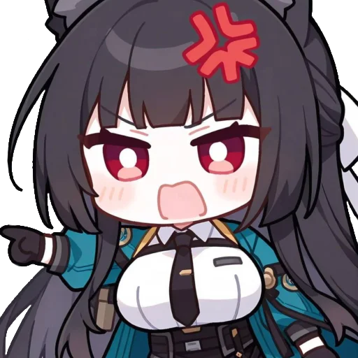 🤬 Стикер «Chibi Miyabi» для Telegram