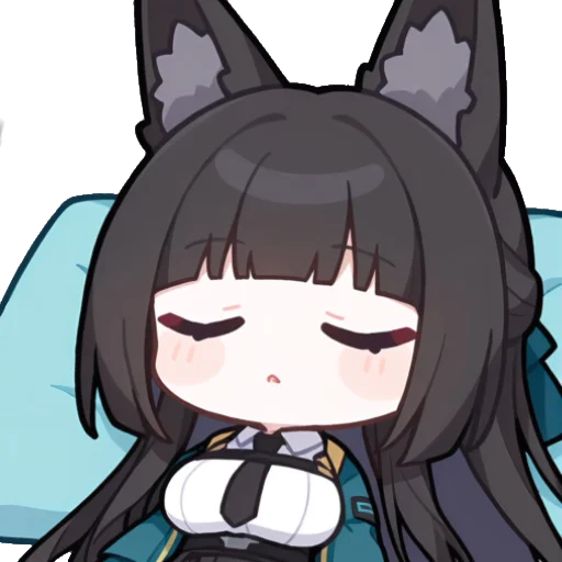 😴 Стикер «Chibi Miyabi» для Telegram