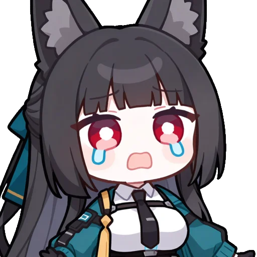 😢 Стикер «Chibi Miyabi» для Telegram