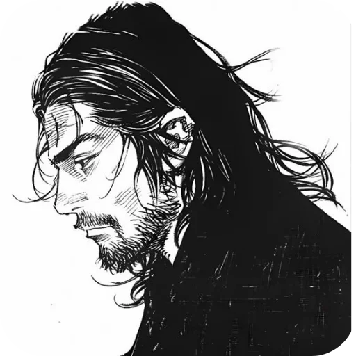 🗻 Стикер «Миямото Мусаси» для Telegram