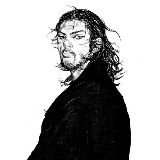 🗻 Стикер «Миямото Мусаси» для Telegram