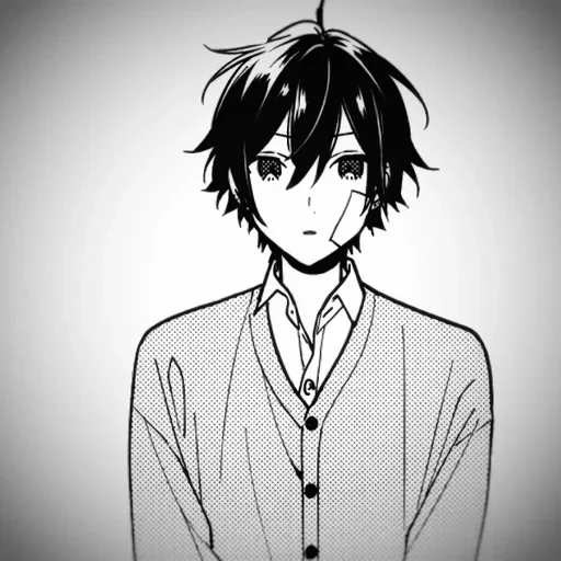 🤨 Стикер «Хоримия/Horimia» для Telegram
