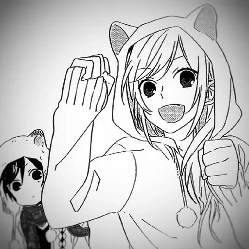 🥰 Стикер «Хоримия/Horimia» для Telegram