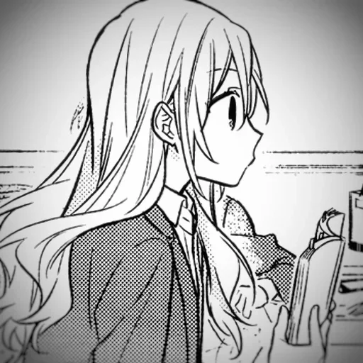 😌 Стикер «Хоримия/Horimia» для Telegram